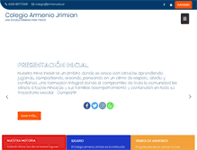 Tablet Screenshot of jrimian.edu.ar